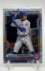 2021 Bowman Chrome – Prospects Cristian Hernandez #BCP-171 Mojo Refractor (RC)