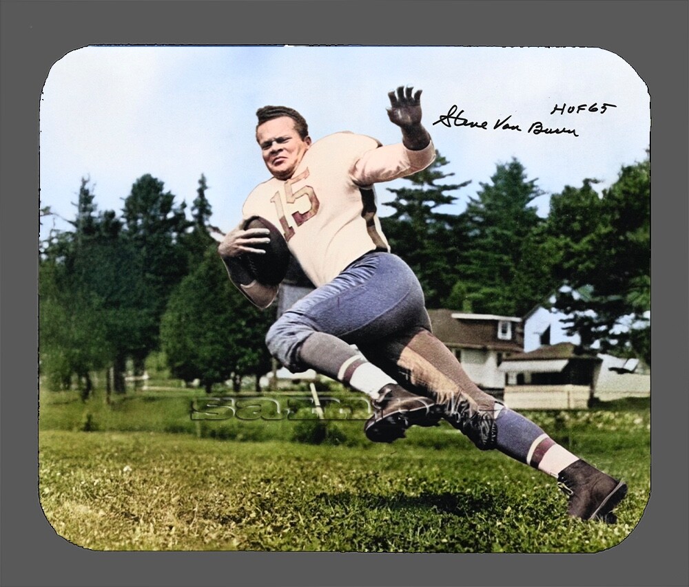 Steve Van Buren Eagles Facsimile Autographed Mouse Pad Item#10122