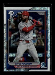 Bryce Harper 2024 Bowman Chrome Mojo Refractor #40