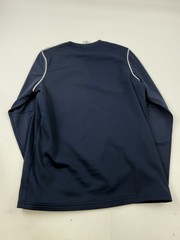 Gonzaga Bulldogs Shirt Mens Large Blue NCAA Basketball Nike Dri-Fit Long Sleeve
