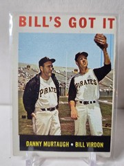 1964 Topps Bill&rsquo;s Got It D. Murtaugh / Bill Virdon #268 Pittsburgh Pirates