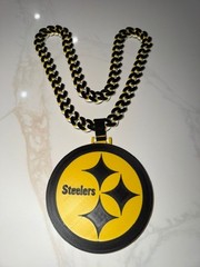 Pittsburgh Steelers Hype Chain 3D Printed Cuban Chain Style FREE SHIPPING