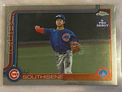 Ty Southisene PD-165 Pro Debut Chrome PDC-165 Tate BDN-7 3 Card Lot