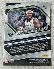 Myisha Hines-Allen 2025 Panini Prizm WNBA #96 – Indiana Fever Forward