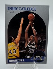 1990-91 NBA Hoops Terry Catledge Orlando Magic #216