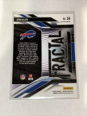 2025 Panini Prizm – Josh Allen Green Fat Pack Exclusive #14