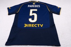 BOCA JUNIORS 2001 ADIDAS 25th ANNIVERSARY JERSEY – 5 PAREDES+LIBERTADORES PATCH