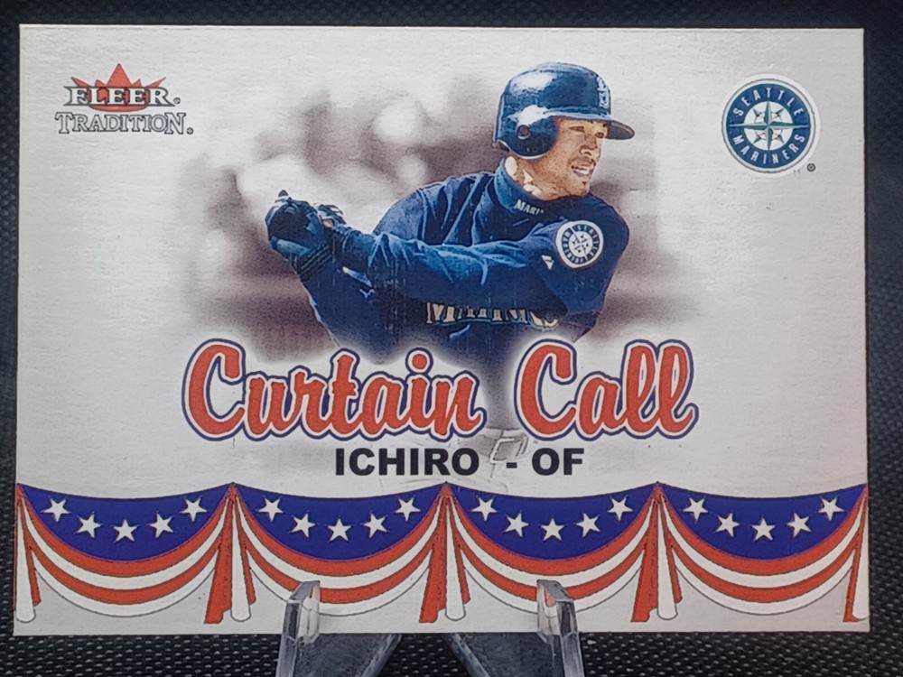 2002 Fleer Tradition Update Curtain Call Ichiro Suzuki #U371