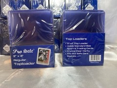 Lot Of 20! 25ct Pro-Safe Regular Toploaders – Standard Size Trading Card Holders