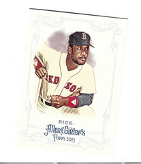 2013 Topps Allen and Ginter #220 Jim Rice BOSTON Red Sox