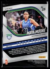 2025 Panini Prizm WNBA Maya Moore Blue Velocity 135
