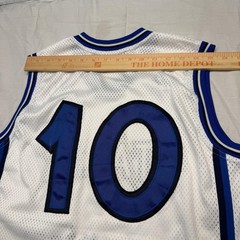 Vintage Italy Basketball Jersey Mens Medium White Blue FIBA Champion Italian