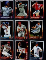 2015 TOPPS CHROME BASEBALL COMPLETE YOUR SET 1-200 BUY MORE, SAVE MORE