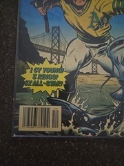 JIM CATFISH HUNTER HOF Oakland As Yankees Pop Fly Art Daniel Horine #164/236