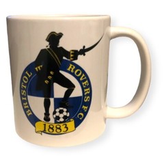 Bristol Rovers FC Ceramic Mug Cup Fathers Day Christmas Birthday Gift Idea Fan