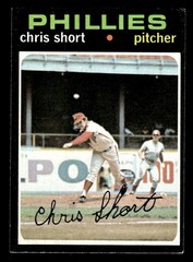 1971 Topps #511 Chris Short – VGEX-EX *TedsCardShack*