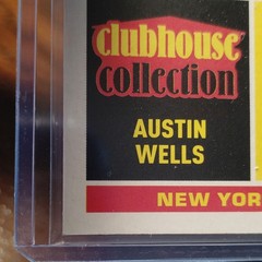 Topps Heritage 2025 Clubhouse Collection Relic Austin Wells Yankees #CCR-AW MEM