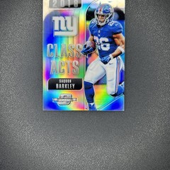 2018 Panini Contenders Optic Class Acts Saquon Barkley SP /175 #CA-SB Rookie RC