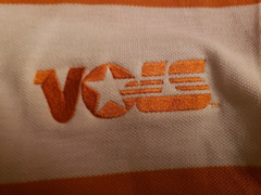 Tennessee Volunteers Men&rsquo;s XL Cotton Polo Shirt Stadium Rugby Vols Gold Logo