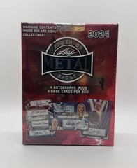 2024 Leaf Metal Women Of Sport Factory Sealed Hobby Box 4 Autographs Inside