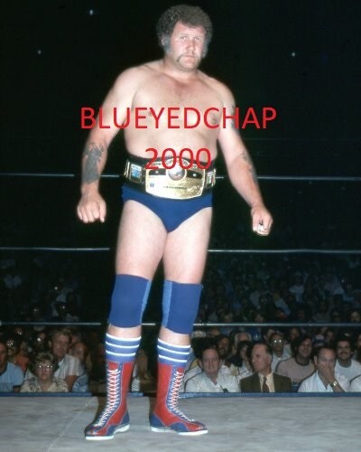 HARLEY RACE WRESTLER 8 X 10 WRESTLING PHOTO NWA
