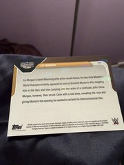 Liv Morgan 2025 Topps Now WWE #130 Surprise Return at Survivor Series War Games