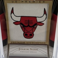 Upper Deck 2007-08 UD Premier /Premier Stitchings Joakim Noah PS-NO 17/25