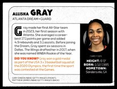 2024 Sports Illustrated For Kids #1105 Allisha Gray Atlanta Dream