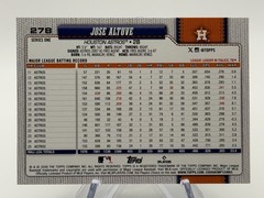 Jose Altuve 2026 Topps Series 1 Crackle Foil #278