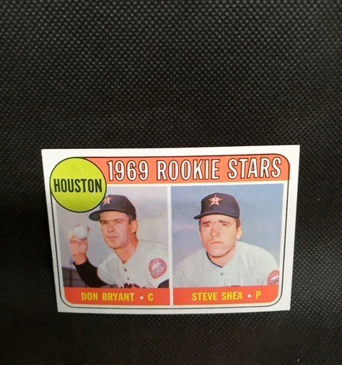 1969 TOPPS #499 ASTROS&rsquo; ROOKIE STARS BRYANT/SHEA EX