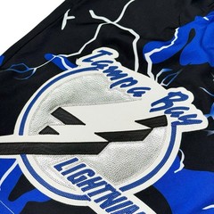 Rare Tampa Bay Lightning Custom Bespoke Handmade Shorts Big Logo AOP Mens Large