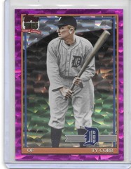 2026 Topps Ty Cobb Purple Diamante Foil 1991 Design – #9182-10