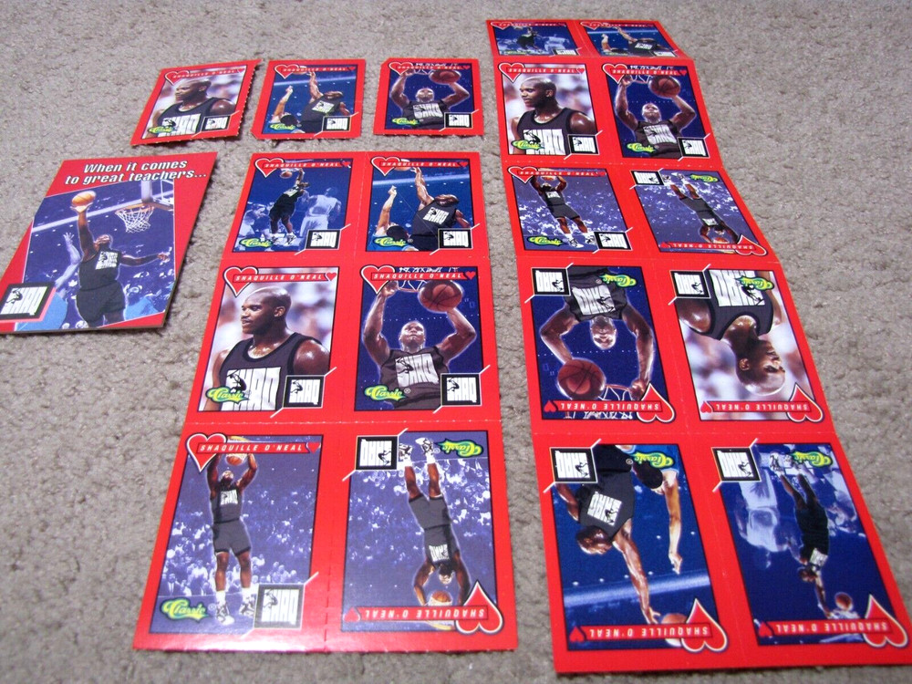 Lot Shaquille O&rsquo;Neal Valentines Day Cards
