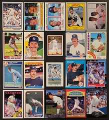 Lot of 20 Different RON GUIDRY Baseball Cards 2xChamp 1978-2005 BB8508