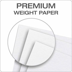 50EE Blank Index Cards, 5&Prime; x 8&Prime;, White, 500 Cards (5 Packs of 100) (50)