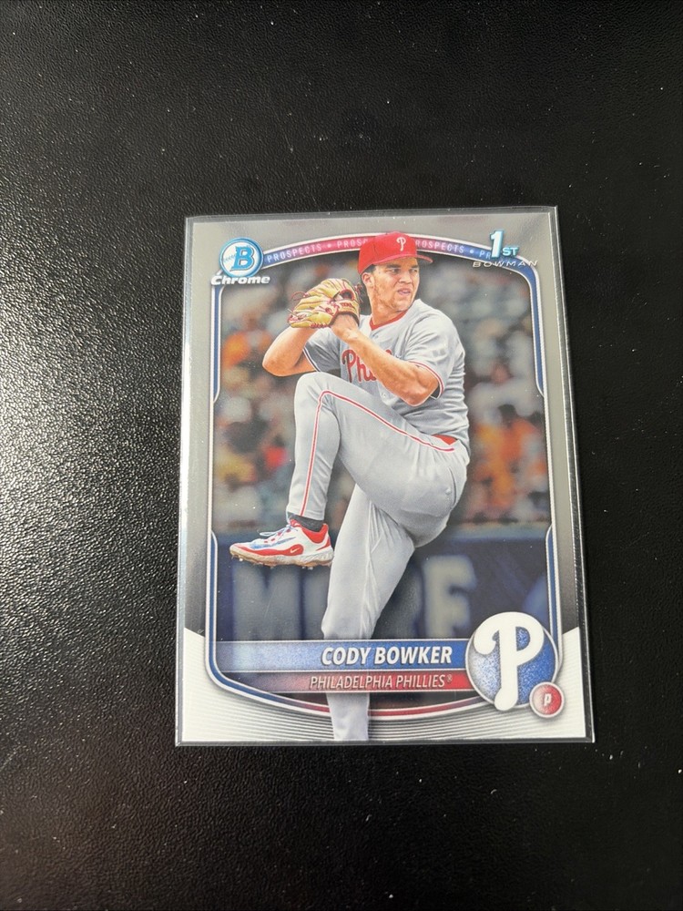 2025 Bowman Draft – Chrome Cody Bowker #BDC-140 (RC)