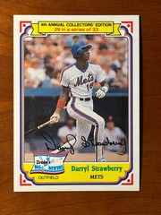 1984 Drake&rsquo;s Darryl Strawberry RC #29 New York Mets NM/MT CENTERED! SHARP ROOKIE