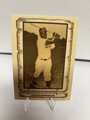 1980 Cramer Sports Baseball Legends Jackie Robinson #15 Brooklyn Dodgers NM