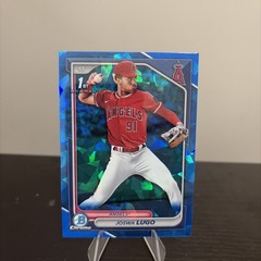 Joswa Lugo 1st Bowman Chrome Sapphire 2024 Angels Rookie Prospect