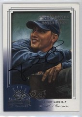 2004 Donruss Diamond Kings 7/50 Freddy Garcia (2003 Kings) #60 Auto d4v