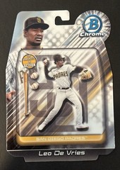 2024 Bowman Draft Chrome Bowman In Action #BIA-24 Leo De Vries