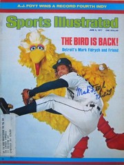 Mark Fidrych – Detroit Tigers – Autographed Sports Illustrated – 6/6/77
