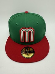 New Era 2026 Mexico 7 1/4 World Baseball Classic 59FIFTY Fitted Hat Green/Red