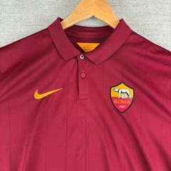 AS Roma 2014 2015 Nike Home Jersey Football Soccer Polo Shirt Men XL Serie A Kit