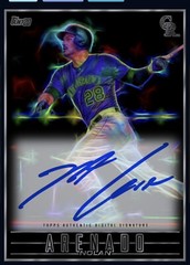 Topps Bunt Digital 2020 Glow Silver Signatures 12 Cards Lot