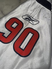 Reebok NFL Houston Texans Williams #90 Jersey XL White Red Navy