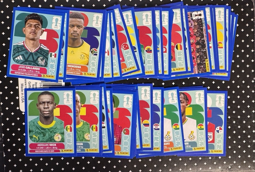 2026 Panini FIFA World Cup Stickers BLUE – Pick Your Stickers