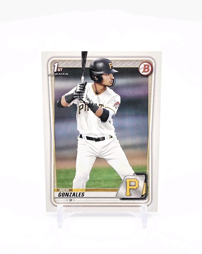 2020 Bowman Draft 1st Nick Gonzales No. BD-81