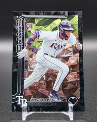 Chandler Simpson 2025 Topps Update Series RC Black Diamante Foil #US277 05/10