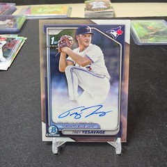 2024 Bowman Draft – Chrome Prospect Autographs Trey Yesavage #CPA-TY (AU, RC)